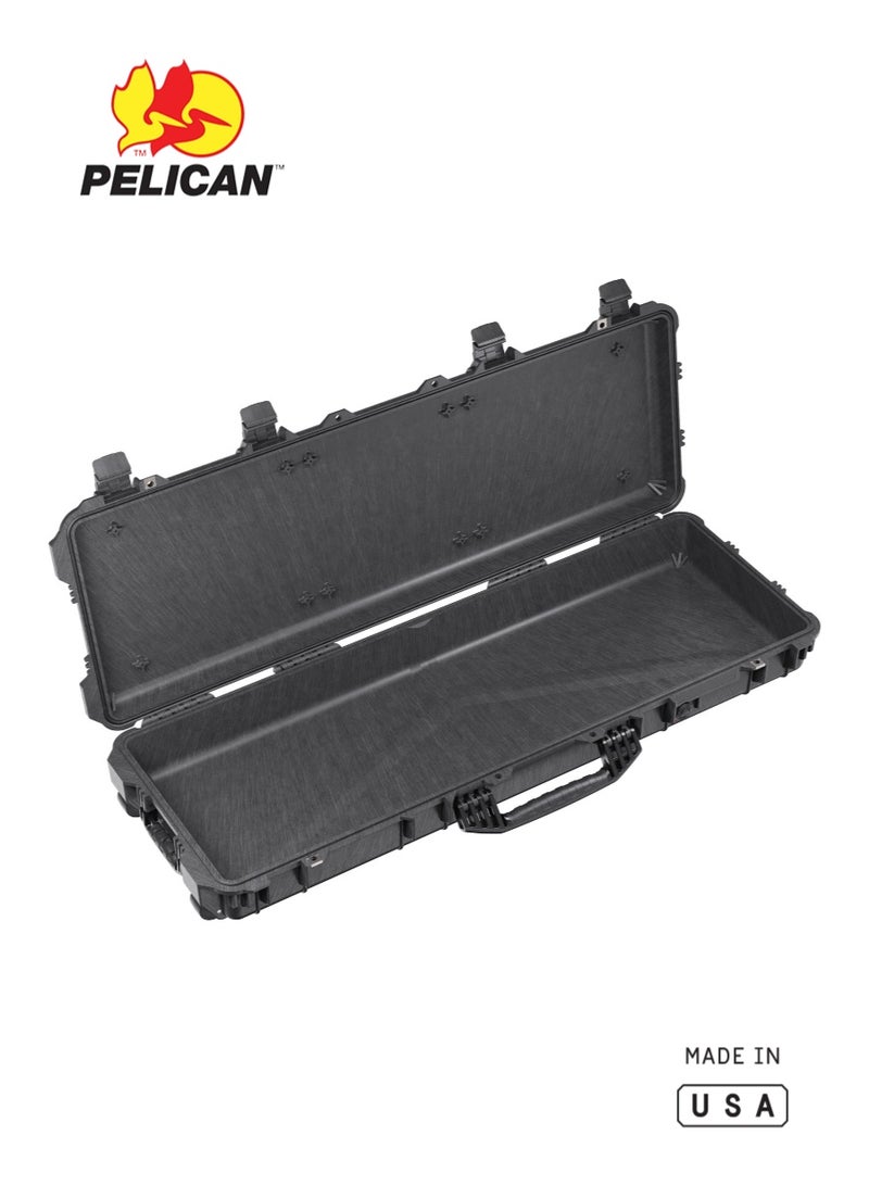 Pelican 1720 Protector Long Case, No Foam, Black, IP67 Waterproof Wheeled Hard Case - Image 1