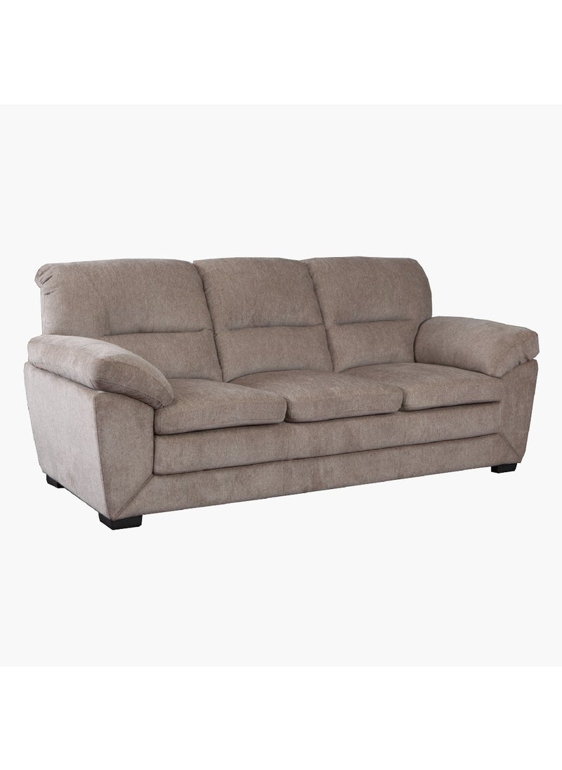 Home Box Leonardo 3-Seater Fabric Sofa 92 x 91 x 215 cm  - Image 4