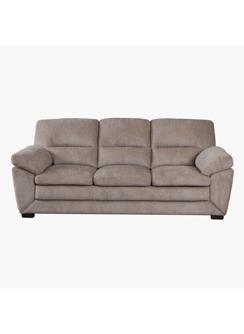 Home Box Leonardo 3-Seater Fabric Sofa 92 x 91 x 215 cm  - Image 3