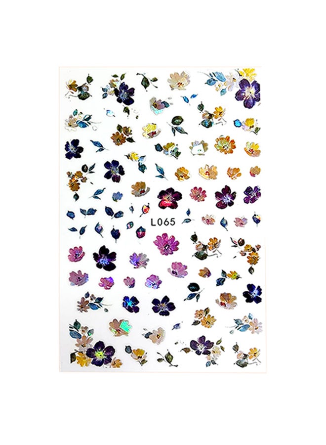 brunson ملصقات تصميم ثلاثية الأبعاد لتزيين فن الأظافر L065 - Image 1