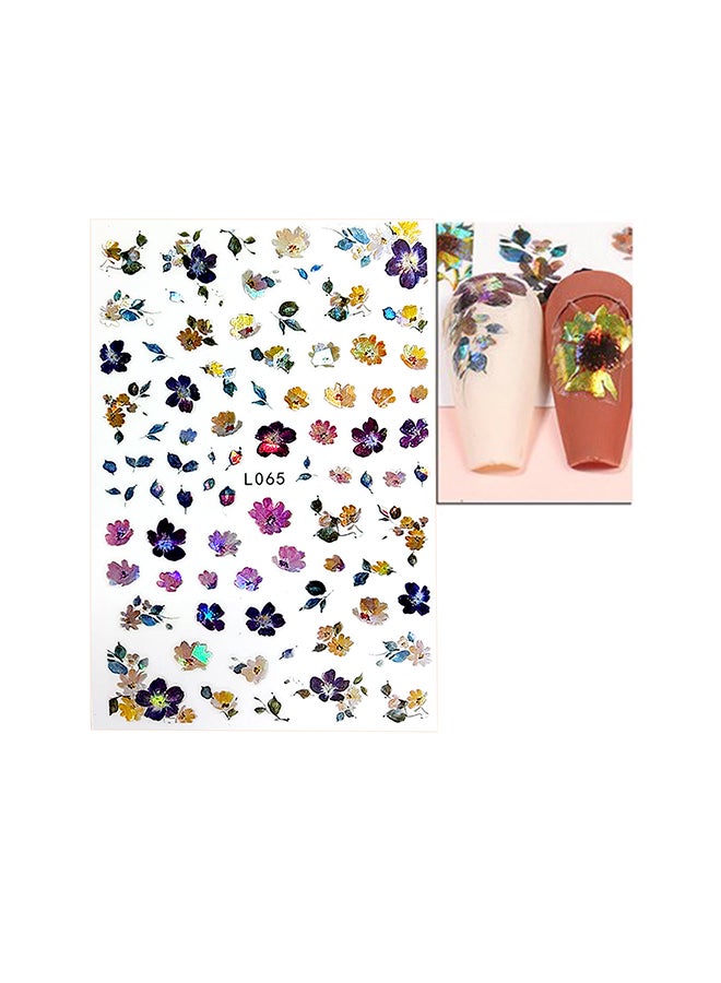 brunson ملصقات تصميم ثلاثية الأبعاد لتزيين فن الأظافر L065 - Image 2