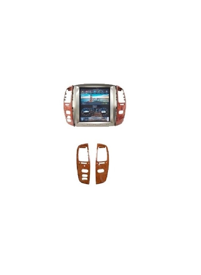 ديكور مكيف تويوتا لاندكروزر موديلات 1998–2007، قطعة داخلية متوافقة مع لوحة المكيف - Image 1