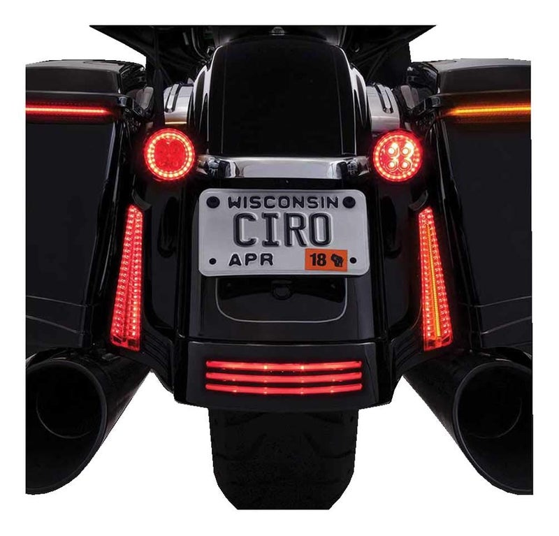 Ciro Fang® Rear LED Signal Light Inserts (Black) - Image 3