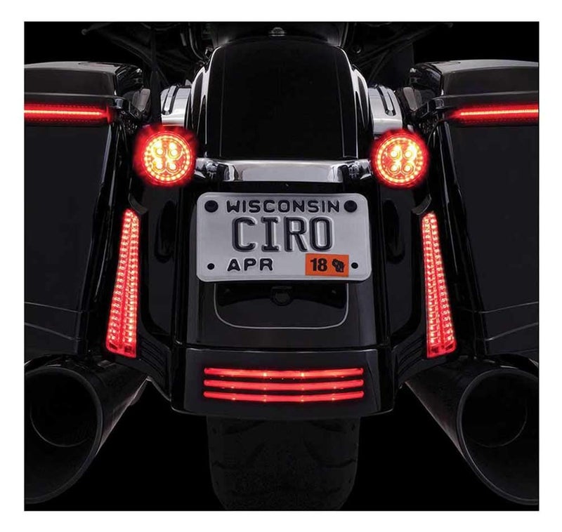 Ciro Fang® Rear LED Signal Light Inserts (Black) - Image 4