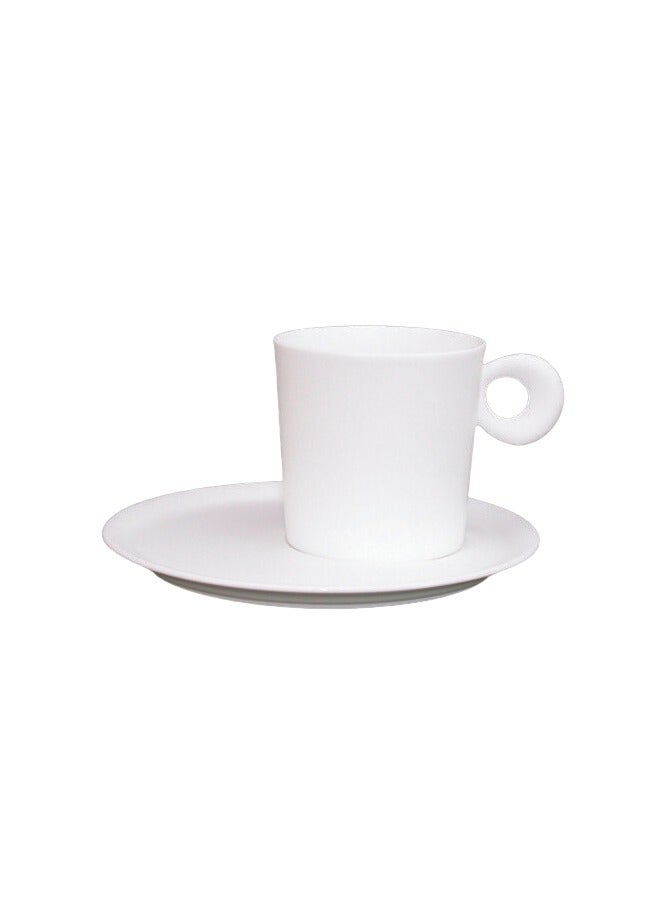 Fortessa FBC Zeta Espresso Cup 100ml & Espresso Saucer 12.5cm 
