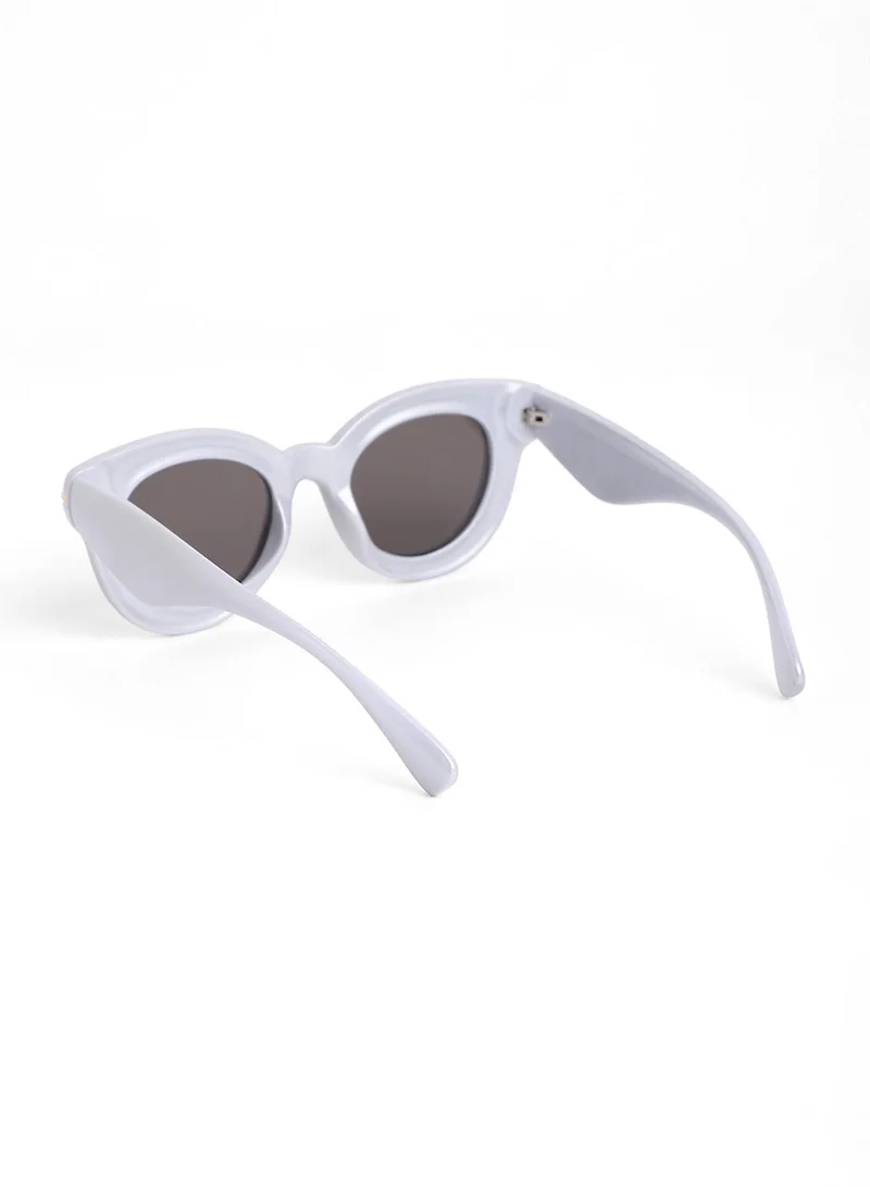 Haute Sauce The Pillow Wayfarer Sunglasses - Cloud Grey