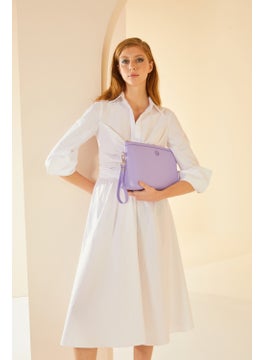 pierre cardin Lavender Crossbody Bag 05PO24Y1871-P Lvnt  - Image 1