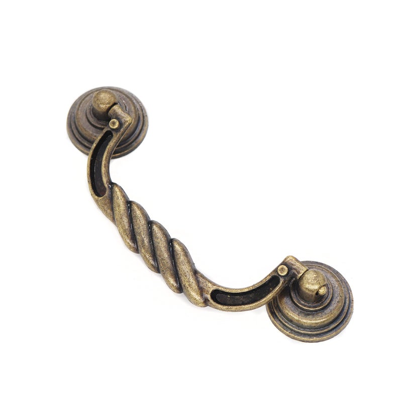 binifiMux 2-Pack 4.25" Vintage Cabinet Pulls Bronze Tone for Doors Cupboard Chest Drawer - Image 5