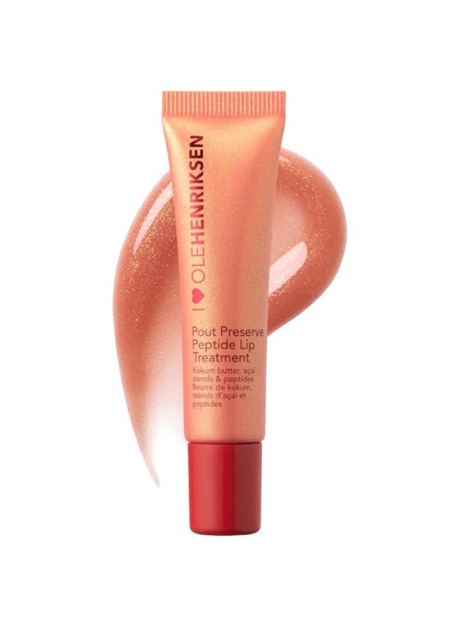 Olehenriksen علاج الشفاه بالببتيد من باوت بريفيرف، لمسة توت الفراولة المتلألئة - Image 1