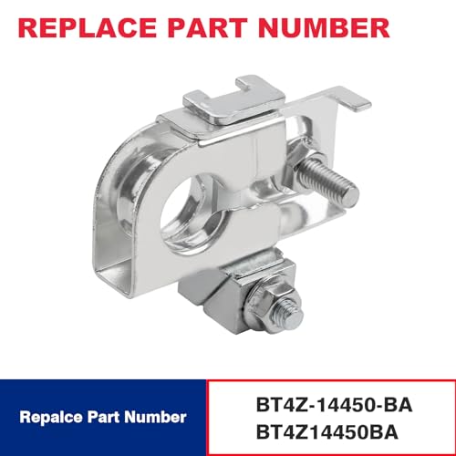 VASTAUTO Negative Battery Terminal Clamp w Nuts Fit for F150 Edge Mustang etc Replaces# BT4Z-14450-BA - Image 2