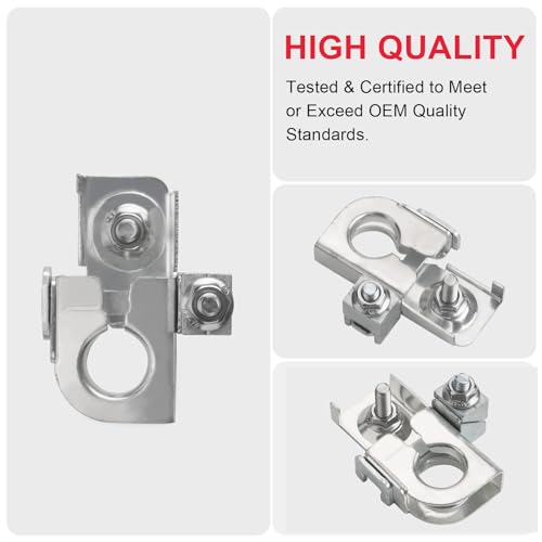VASTAUTO Negative Battery Terminal Clamp w Nuts Fit for F150 Edge Mustang etc Replaces# BT4Z-14450-BA - Image 4