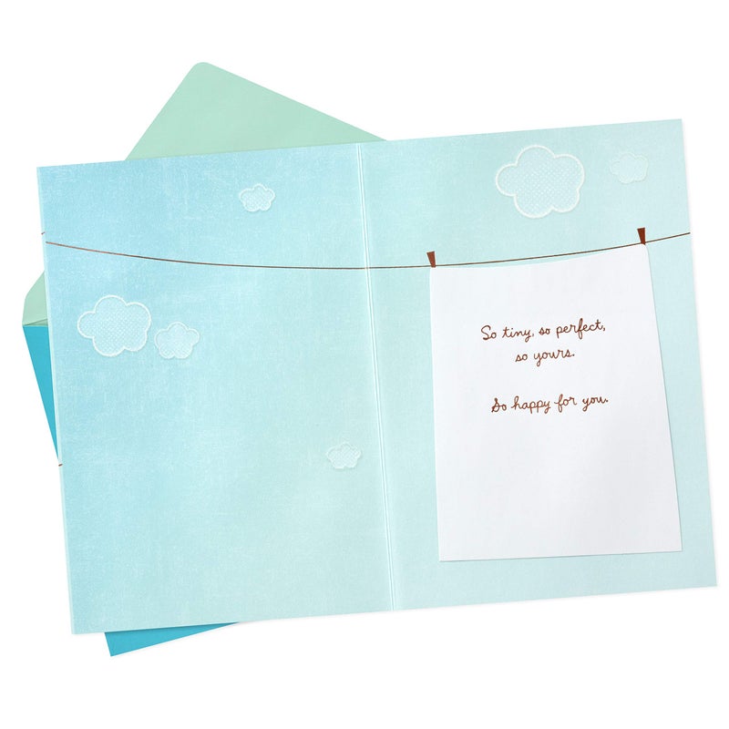 Hallmark Baby Shower Card for Boy (Blue, Now This is Cuteness) Welcome New Baby Boy, Congratulations - Image 2
