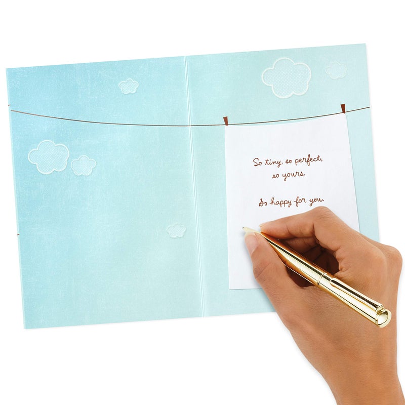 Hallmark Baby Shower Card for Boy (Blue, Now This is Cuteness) Welcome New Baby Boy, Congratulations - Image 5