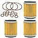 BIGLKNM 3 Pack Oil Filter ORing for YFZ450 YZ250F 426F WR250F WR426F - Image 2