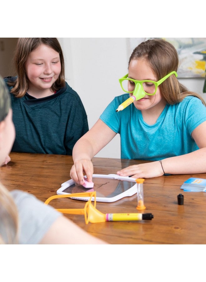 Fat Brain Toys Fat Brain Toys Pencil Nose, Board Games for Family Night, Party Game for Kids 8 Years and Up and Adults  - Image 5