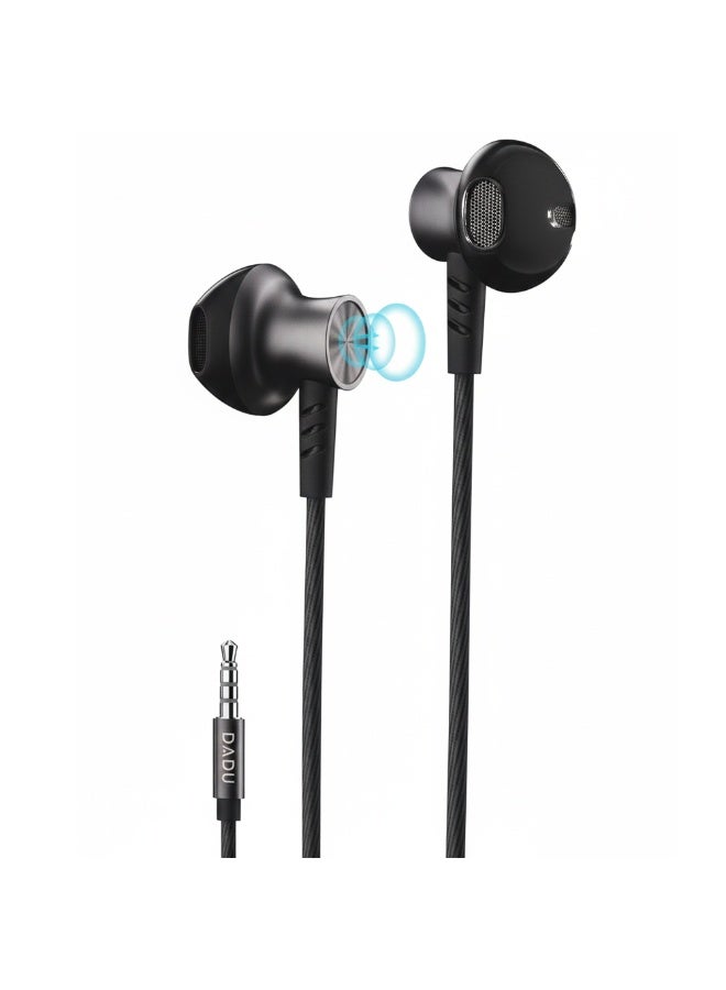 Magnetic Dual-Mode Wired Stereo Earphones with 360° Surround Sound, Super Bass, ENC Noise Reduction, High-Quality Mic, Durable Braided Cable and Wide Compatibility for Mobile Phones, Gaming Devices, Music Players and Computers - Image 1