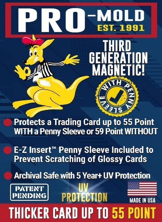 Pro-Mold 25 Pro-Mold 55-59pt. Magnetic One Touch Card Holders 3rd Gen w/Sleeve MH55SAB - Image 2