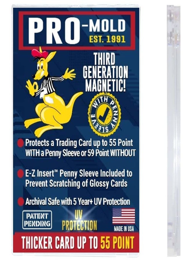 Pro-Mold 25 Pro-Mold 55-59pt. Magnetic One Touch Card Holders 3rd Gen w/Sleeve MH55SAB - Image 1