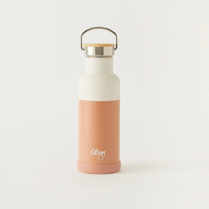 سترون Water Bottle - Solid-500Ml-- (Stainless Steel) Pink \ 8.5X8.5X28