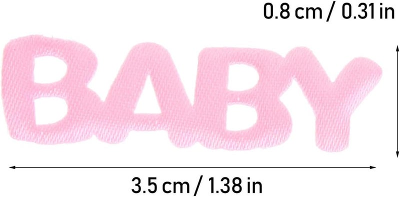 Garneck 200pcs Shower Confetti Table Scatter in Pink, Birthday Party Decoration and Gender Reveal Ornament, Festival Scatter Confetti for Celebration - Image 2