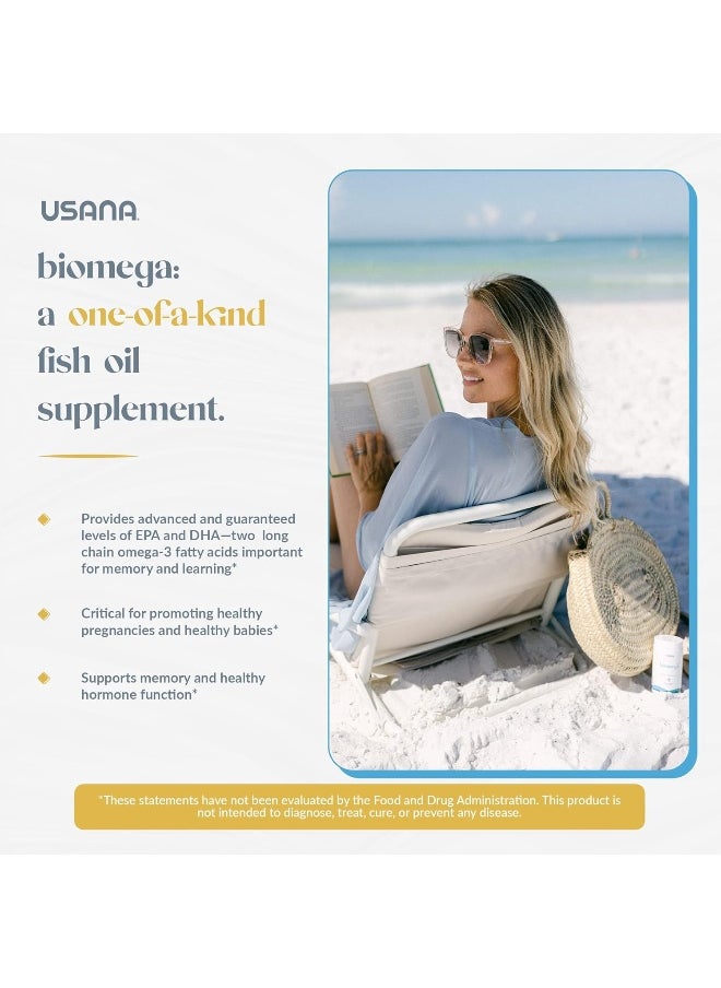 Biomega Fish Oil Supplement With Omega 3 Fatty Acids To Support Heart Brain Eye Skin And Joint Health* 56 Softgels 28 Day Supply - pzsku/ZE2E4052CC6E146CEB1D0Z/45/_/1726571813/71c1311b-b987-49f5-a2da-78fee629a7f3