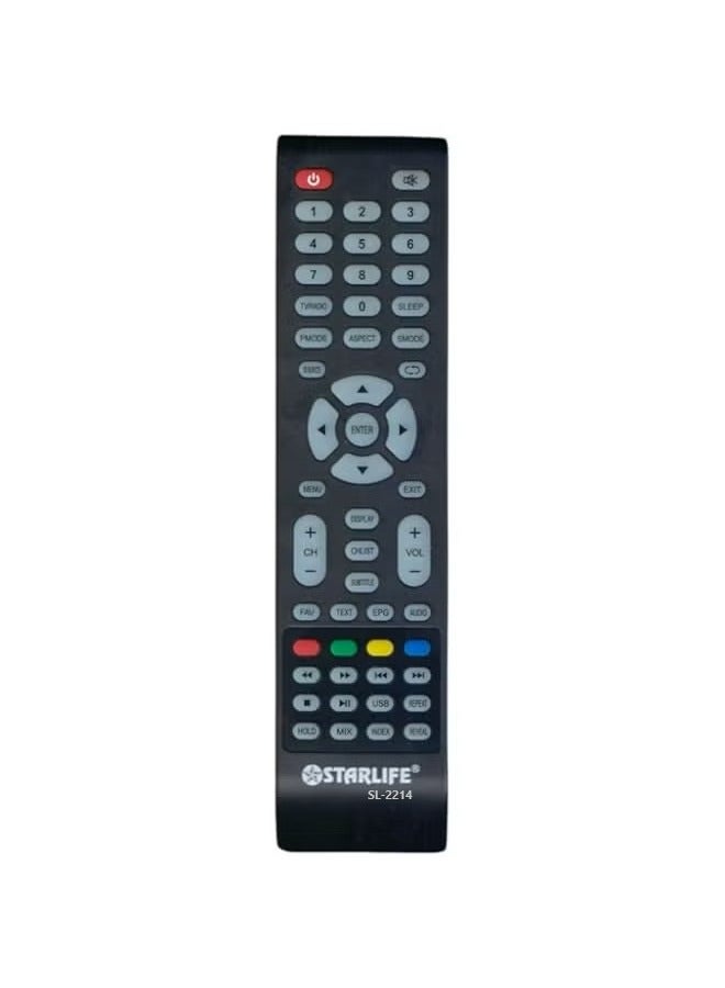 BGM Replacement Remote Control Compatible For Starlife Smart LCD LED TV