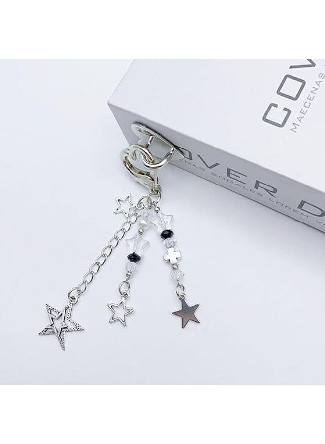 Cute Keychain Aesthetic Y2K Keychain Accessories Heart Butterfly Strawberry Bear Key Chain for Keys Bags Women Gifts - Image 5