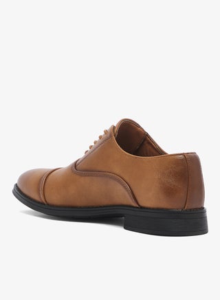 princess polly baby blue dress Men's Brown Dress Shoes main image 1
