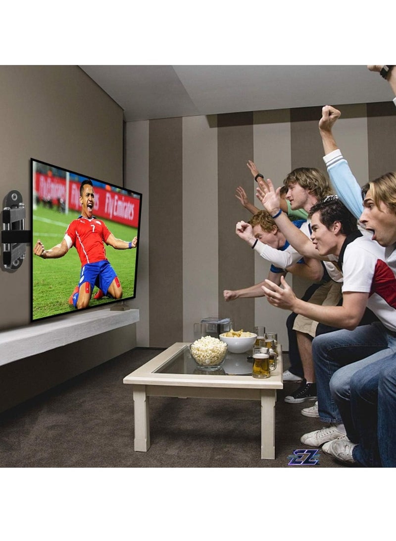 ELTRAZONE Universal TV Wall Mount for 13"-37" Screens - Adjustable Tilt and Swivel Mount - Image 2