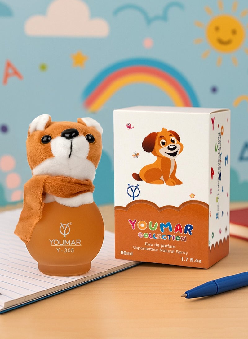 يومار عطر أطفال من مجموعة يومار رقم Y-305 بتصميم كلب جذاب | 50 مل - Image 3