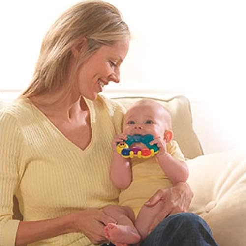 HOLA Baby Water Teether & Rattle - BPA-Free Cooling Teething Toy for Infants 6+ Months - Image 5