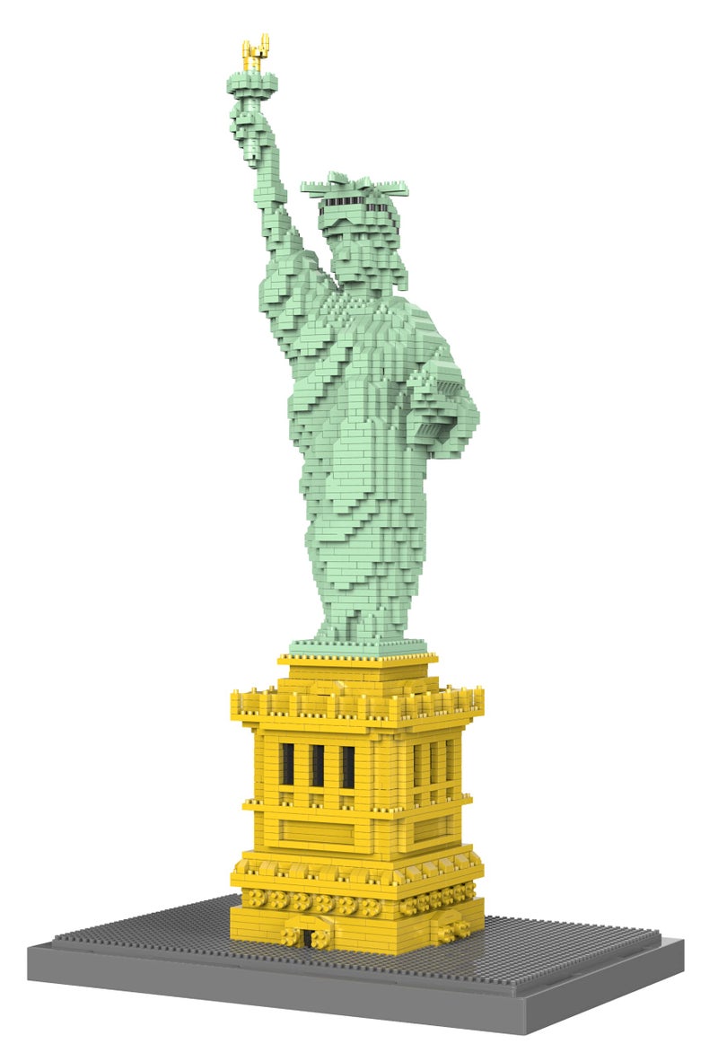 dOvOb Statue of Liberty Micro Mini Blocks Building Set (2510PCS) - Architectural Model Toys - Image 1