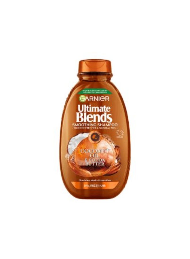Garnier Ultimate Blends Smoothing Shampoo Coconut Oil & Cocoa Butter 400ml