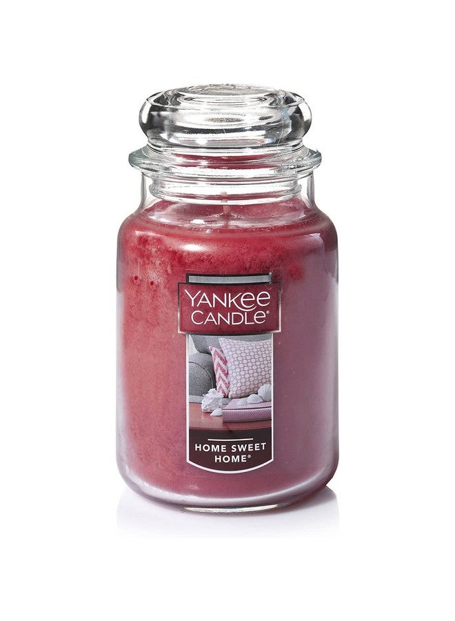 Yankee Candle Home Sweet Home Scented, Classic 22oz Large Jar Single Wick Candle, Over 110 Hours of Burn Time, Ideal for Fall, Outdoors, Home and Christmas Decorations - Image 1
