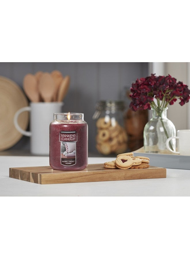 Yankee Candle Home Sweet Home Scented, Classic 22oz Large Jar Single Wick Candle, Over 110 Hours of Burn Time, Ideal for Fall, Outdoors, Home and Christmas Decorations - Image 4