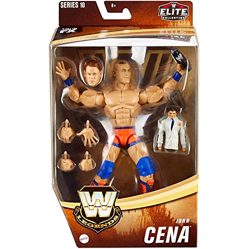WWE Mattel Elite Legends Series 10 John Cena Figure - Image 2