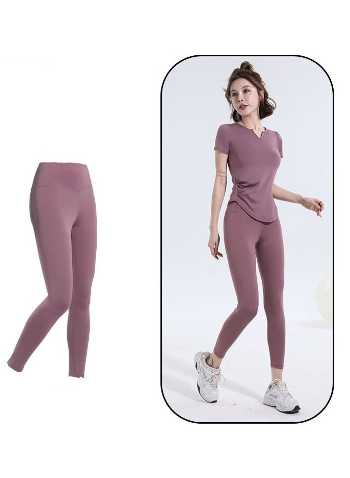 EBMINI New Pilates Yoga Training Fitness Clothing Set