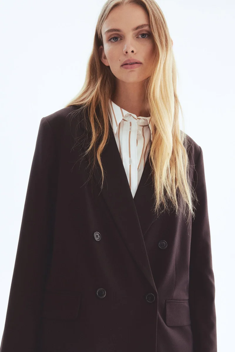 H&M Double-breasted blazer