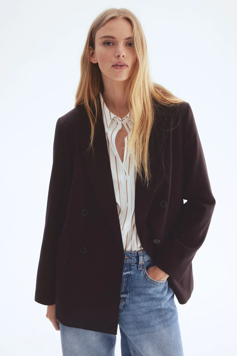 H&M Double-breasted blazer