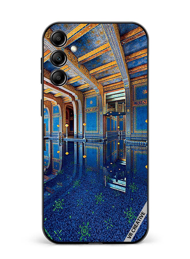 VR CREATIVE Protective Case Cover For Samsung Galaxy A14 5G/A14 Hearst Castle Design Multicolour - Image 1