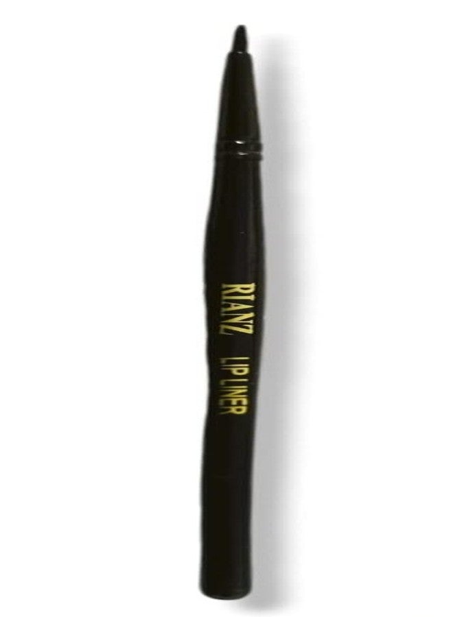 RIANZ Makeup Brush Cosmetic Brushes Kit - Black - Set of 5 - Image 5