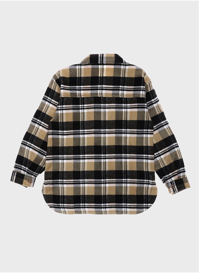 LC WAIKIKI - Plaid Long Sleeve Girl Shirt - Image 1