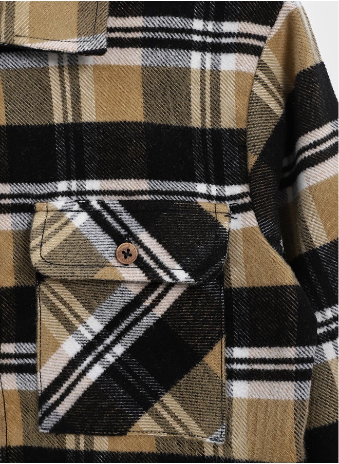 LC WAIKIKI - Plaid Long Sleeve Girl Shirt - Image 1