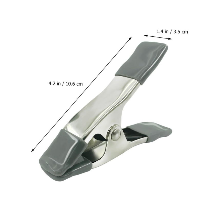 Heavy Duty 4 Inch Spring Clamps Set Of 6 For Photography Backdrop Reflector Studio - Image 3
