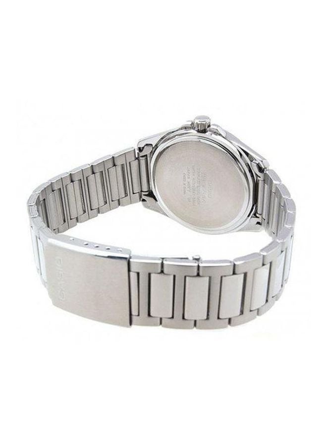 كاسيو ساعة يد إنتايسر بعقارب طراز MTP-1370D-7A2 - قياس 40 مم - فضي رجال - Image 2