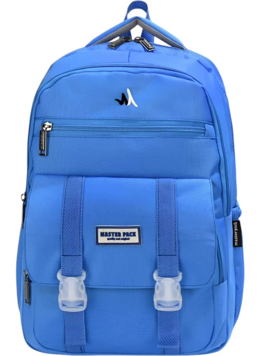 Tezzgelsin Unisex Waterproof Multi-Compartment Daily Backpack School Bag