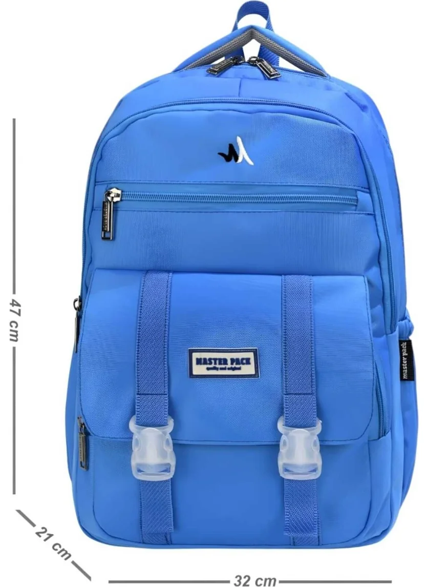 Tezzgelsin Unisex Waterproof Multi-Compartment Daily Backpack School Bag
