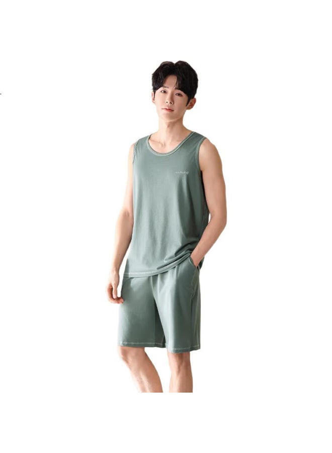 Liberal Men'S Pajamas Set "Free Style" [25Th Anniversary Edition] Modal Cool Feeling Home Wear Tank Top Set Summer Casual Wear Can Be Worn Outside - Image 3