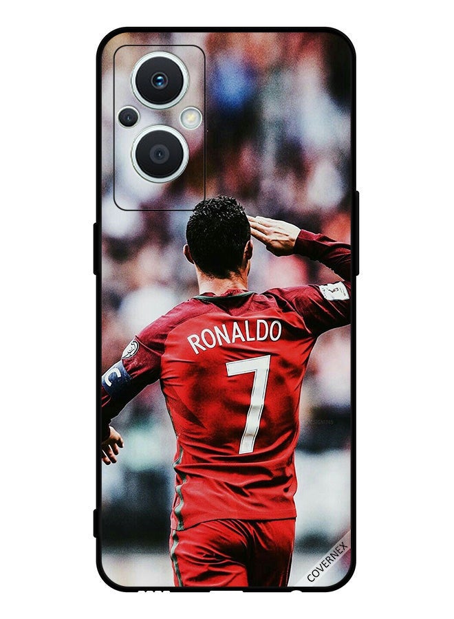 Covernex Protective Case Cover For Oppo Reno 7 Lite Ronaldo Salute To Crowd - Image 1