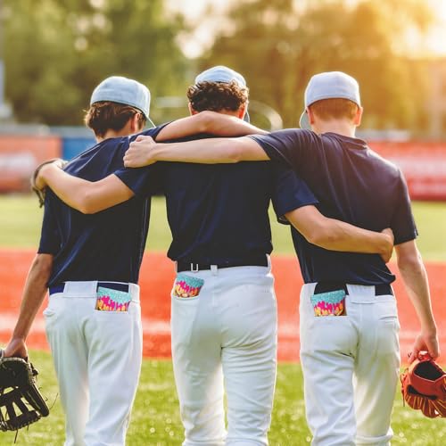 Yeyeplum 12 Pcs Ice Cream Drip Softball Seed Sacks Softball Drip Seed Bags Pouch for Team Canvas Sunflower Squeeze Coin Purses for Team Gifts Party Favors Sport lovers Players Birthday Senior Night - Image 5